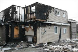 Home restoration in Lincolnwood after fire and smoke damage